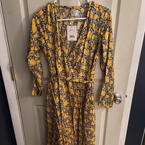 NWT! Wait and Zebra Wrap Dress from Modcloth